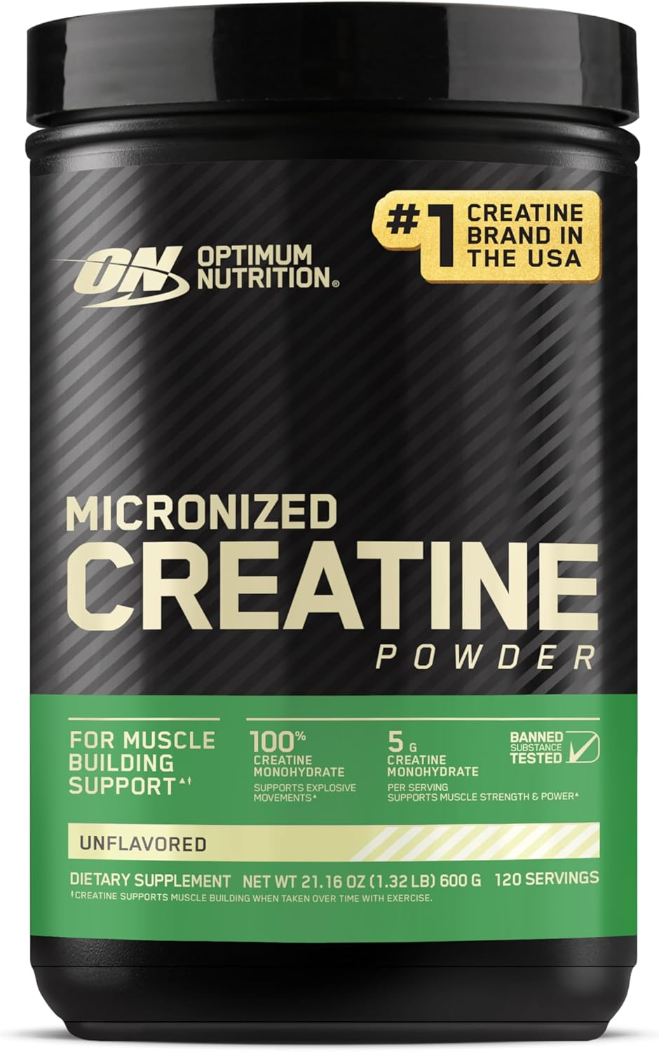 Optimum Nutrition Micronized Creatine Monohydrate
