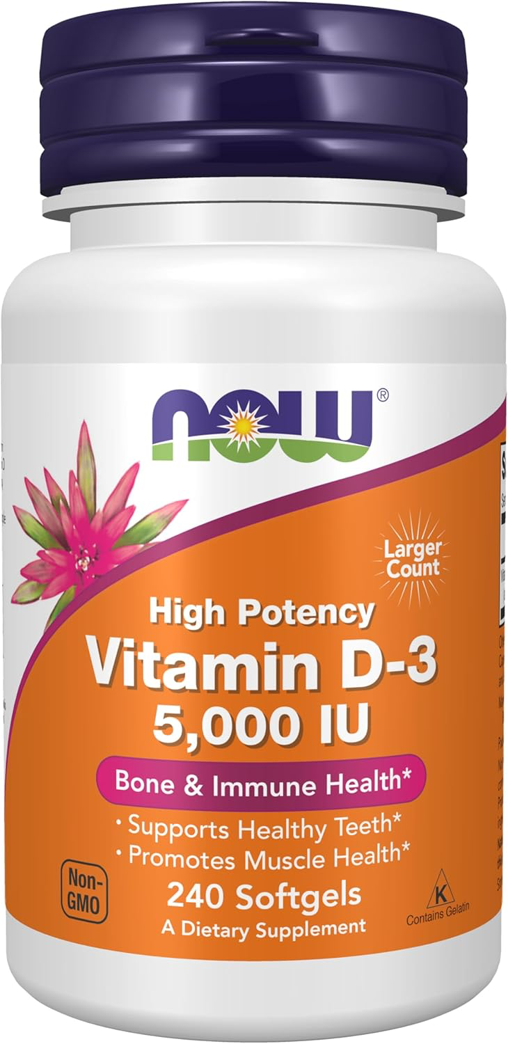 NOW Vitamin D3